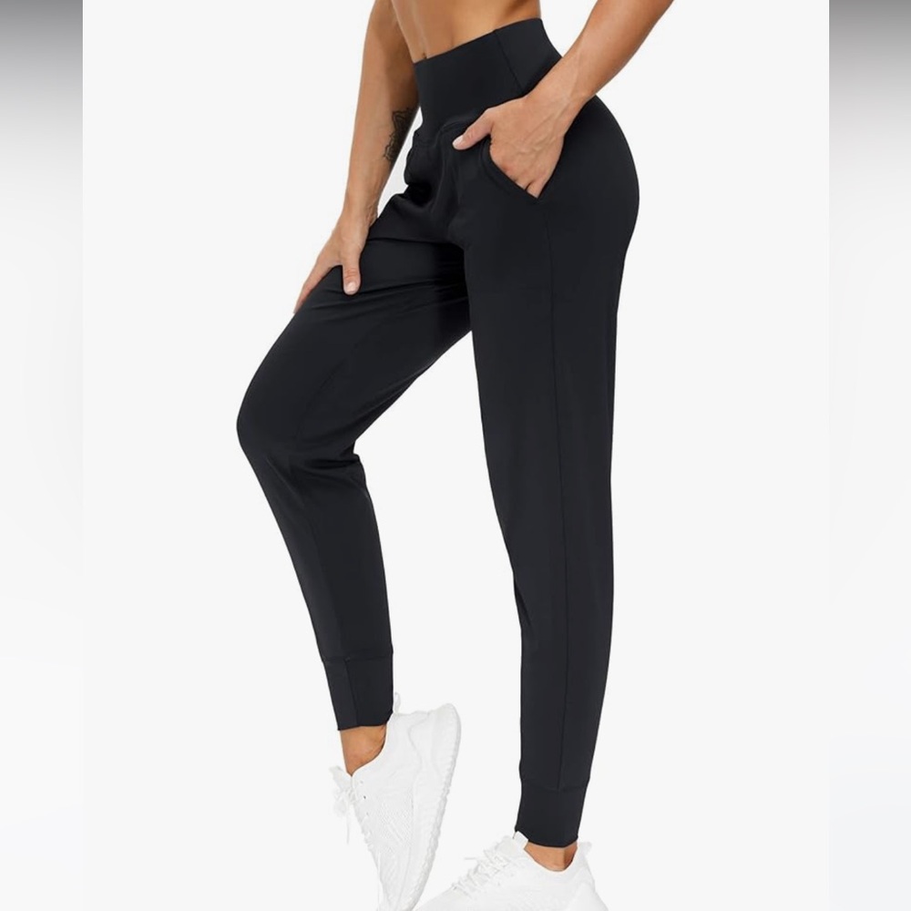 Sleek Black Women's Jogger Pants